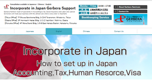 Incorporate in Japan Gerbera Support